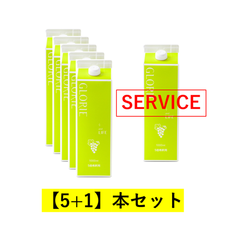 【5+1】グロリエ IZM マスカットテイスト 1000ml