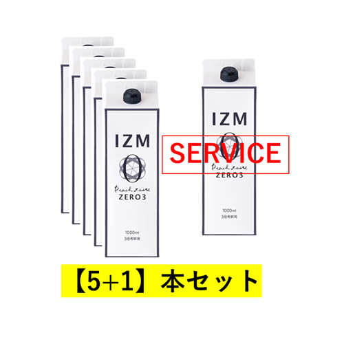 【5+1】IZM 酵素ドリンク ZERO 3 1000ml