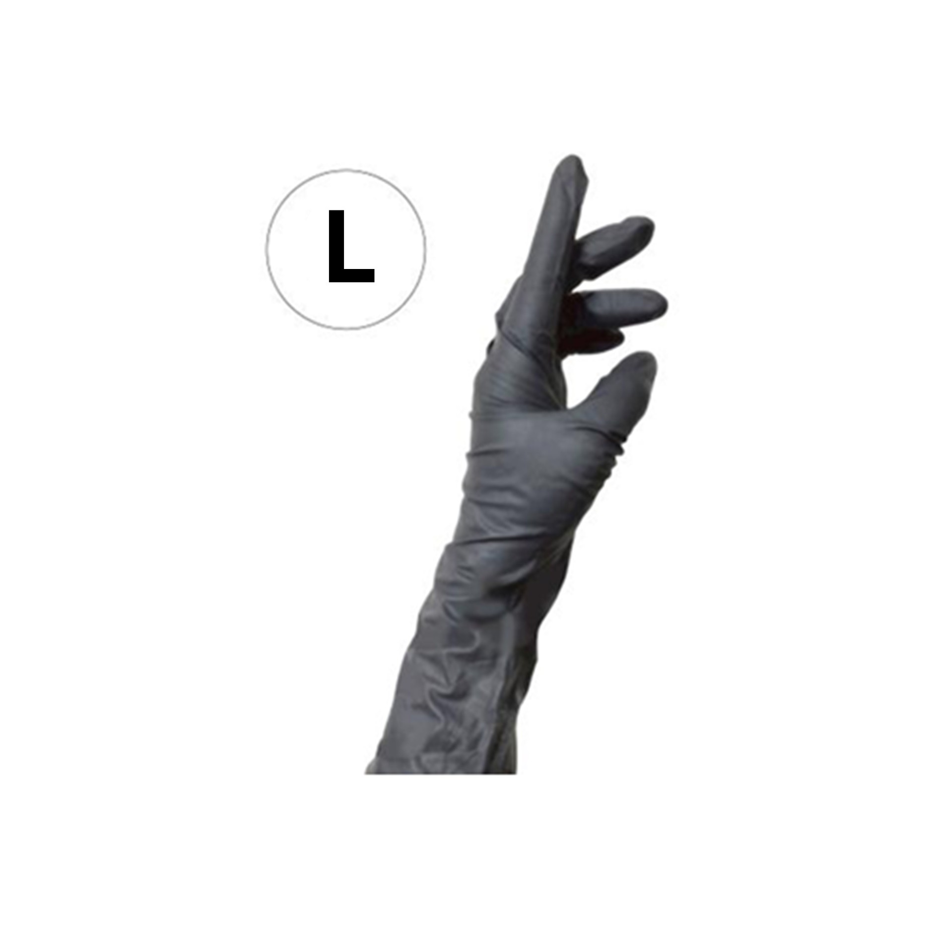 Nitrile Black Pro.Long 50���� L